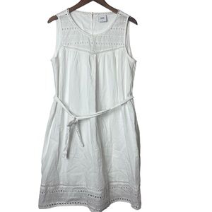 Mama Licious White Eyelet Sundress